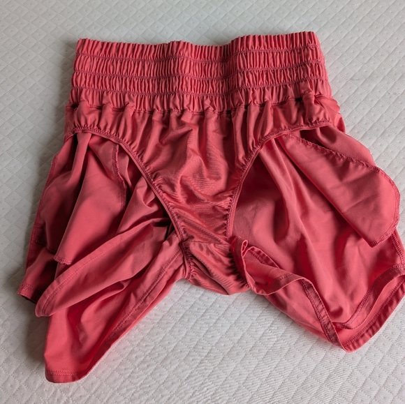 Nike One Dri-FIT Ultra High-Waisted 3" Brief-Lined Shorts Pink Size L running - Picture 10 of 11